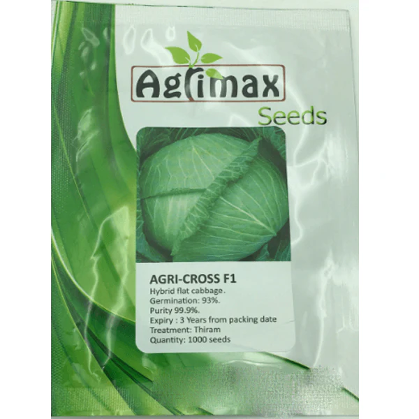 Cabbage Agri, Cross F1 Premium Quality Seeds - Image 3