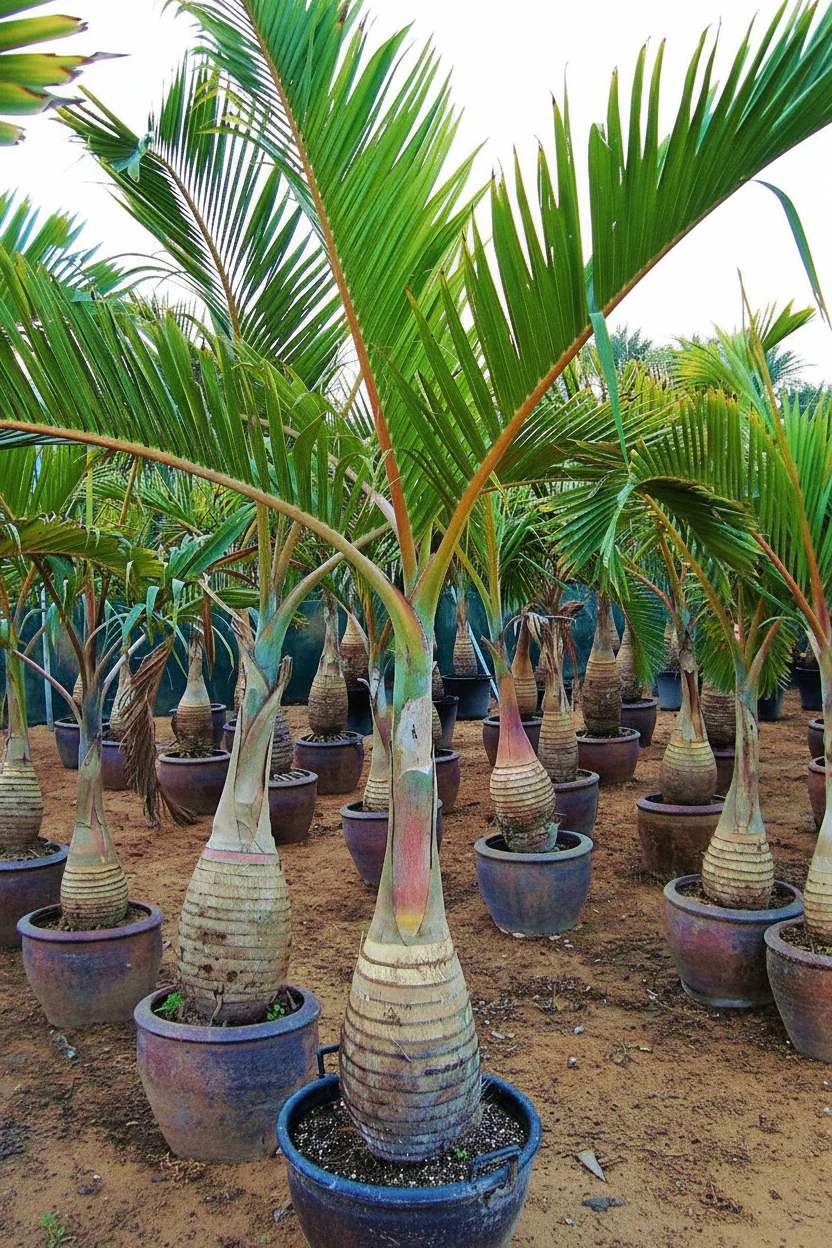 Bottle Palm, Hyophorbe Lagenicaulis - Image 3