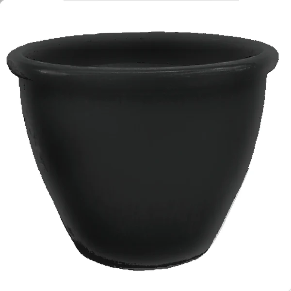 Ceramic Rolled Rim Pot - Image 4
