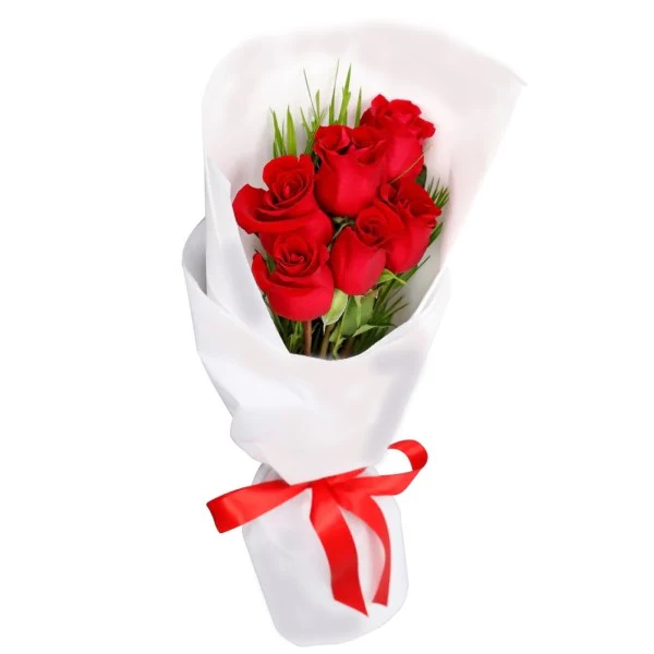 Fresh Red Roses and Bouquet - Image 11