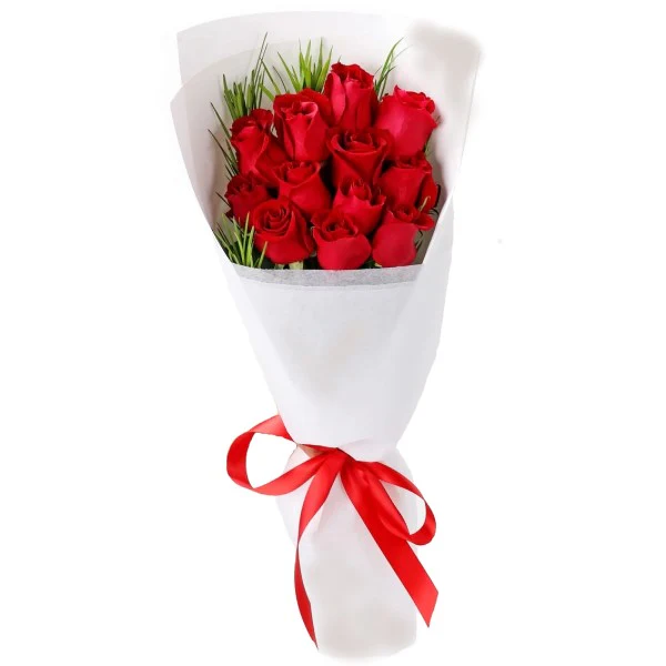 Fresh Red Roses and Bouquet - Image 12