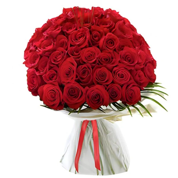 Fresh Red Roses and Bouquet - Image 6