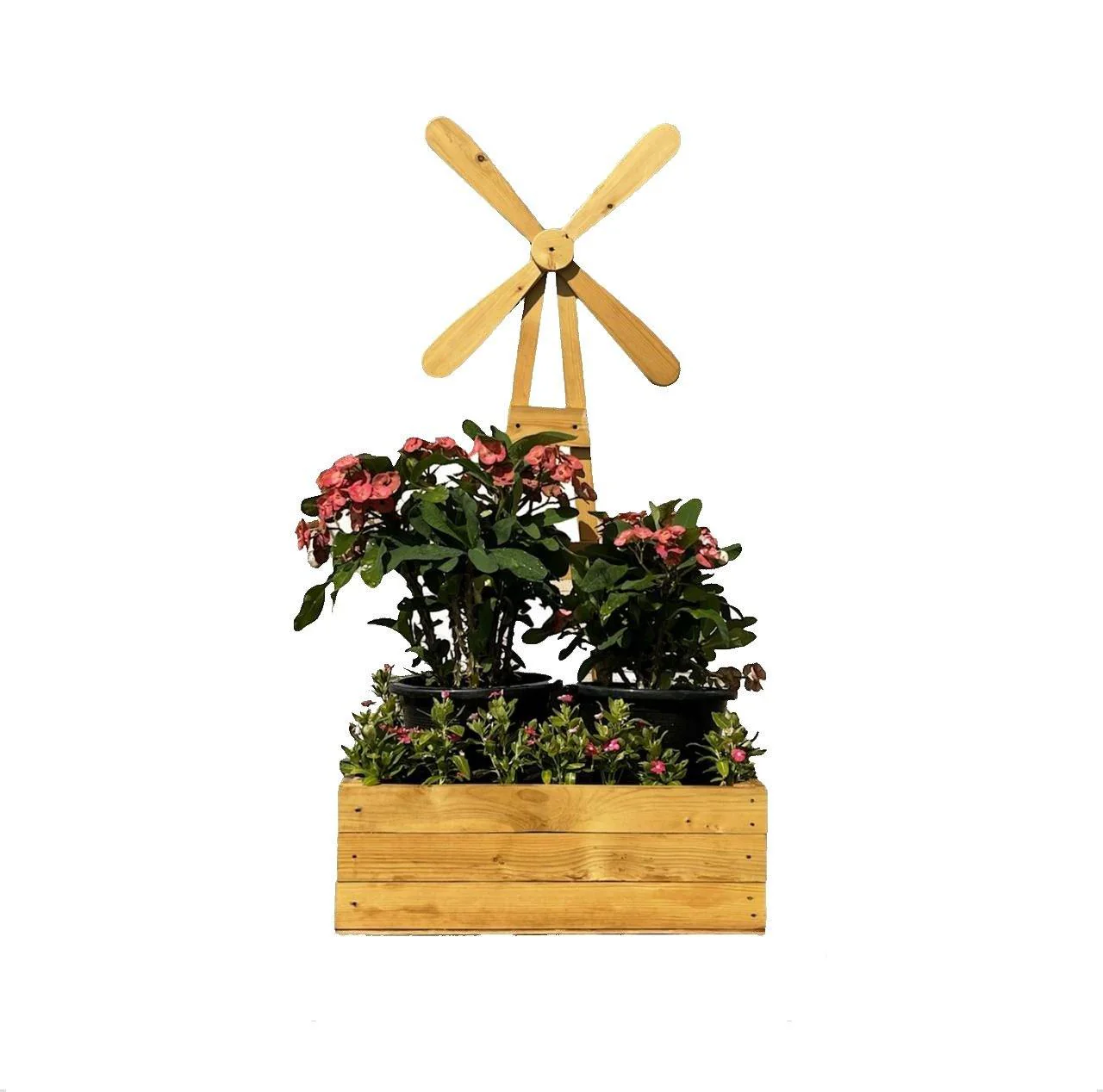 Handmade Fan Wheel Planter